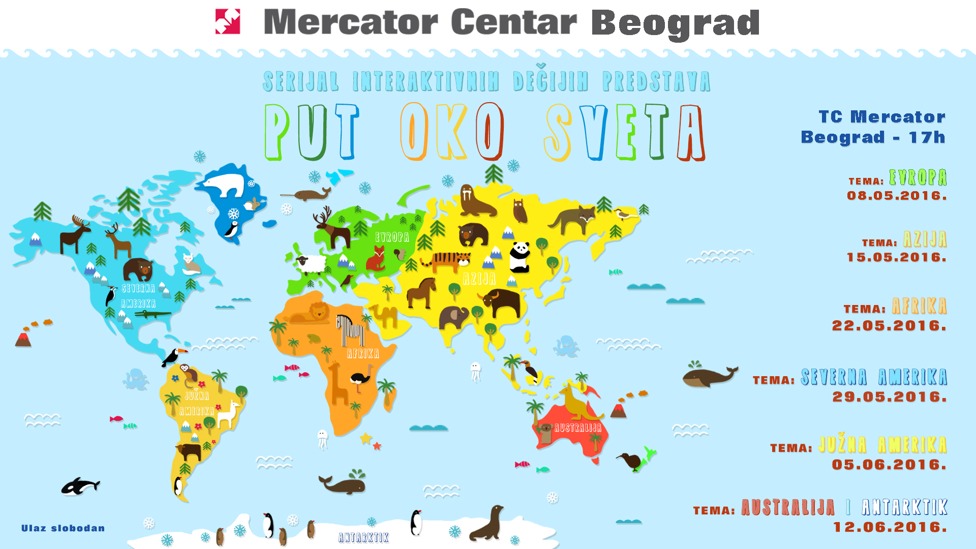 Mercator Put oko sveta BEOGRAD