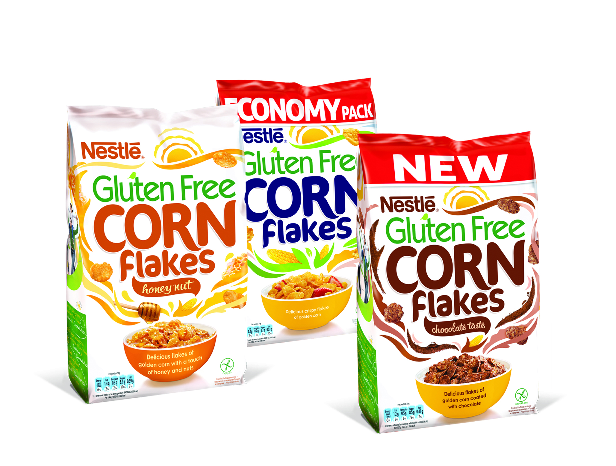 Nestlé Corn Flakes bez glutena - asortiman  (1)